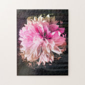 "Pink Dahlia" Legpuzzel (Verticaal)