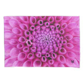 Pink Dahlia Pillowcase Kussensloop (Voorkant)