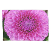 Pink Dahlia Pillowcase Kussensloop (Voorkant)