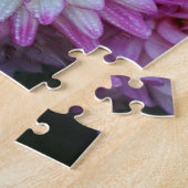 Pink Dahlia Puzzle Legpuzzel (Zijkant)