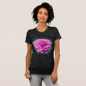 Pink Dahlia T-shirt (Voorkant volledig)