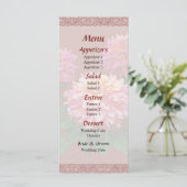Pink Dahlias Kidd Climax Menu (Staand voorkant)