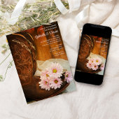 Pink Daisies Cowboy Boots Westerne Engagement Part Kaart