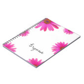 Pink Daisies Floral Daisy Elegant Chic Journal Notitieboek (Linkerzijde)