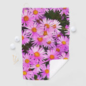 PINK DAISIES GOLFHANDDOEK (Insitu)