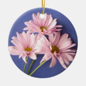 Pink Daisies Memorial Ornament (Voorkant)