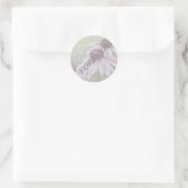 PINK DAISIES WEDDING STICKERS (Tas)