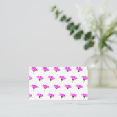 Pink Daisy Aanbevelingskaartje (Staand voorkant)