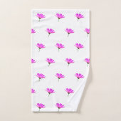 Pink Daisy Bad Handdoek (Handdoek)