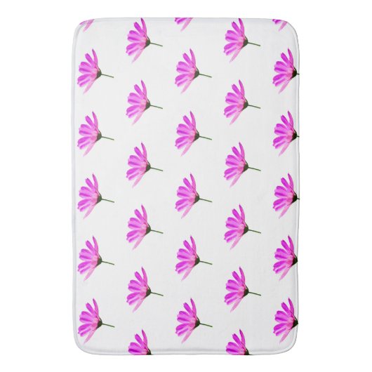 Pink Daisy Badmat (Voorkant Verticaal)