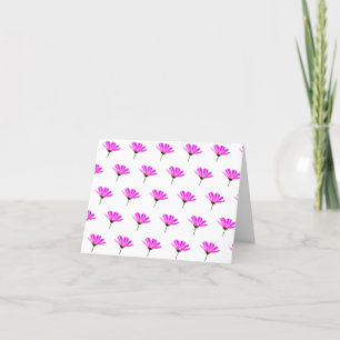 Pink Daisy Bedankkaart