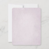 Pink Daisy Bouquet Kaart (Achterkant)