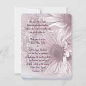 Pink Daisy Bouquet Kaart (Voorkant)