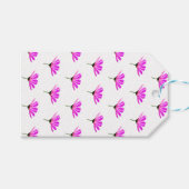 Pink Daisy Cadeaulabel (Voorkant (Horizontaal))