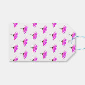 Pink Daisy Cadeaulabel (Voorkant (Horizontaal))