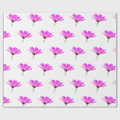 Pink Daisy Cadeaupapier (Vlak)