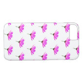 Pink Daisy Case-Mate iPhone Case (Achterkant (Horizontaal))