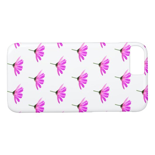 Pink Daisy Case-Mate iPhone Case (Achterkant (Horizontaal))