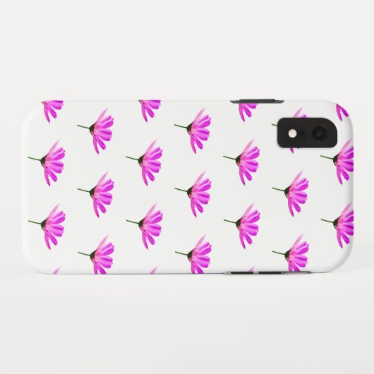 Pink Daisy Case-Mate iPhone Case (Achterkant (horizontaal))