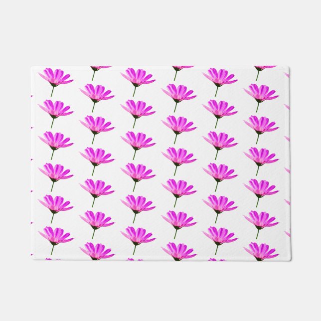 Pink Daisy Deurmat (Voorkant)