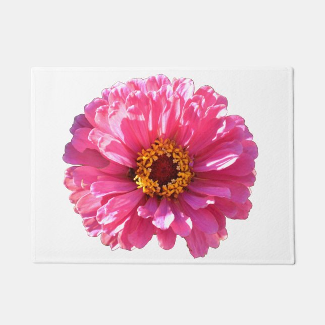 Pink Daisy Deurmat (Voorkant)