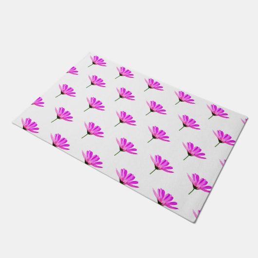 Pink Daisy Deurmat (Schuin)