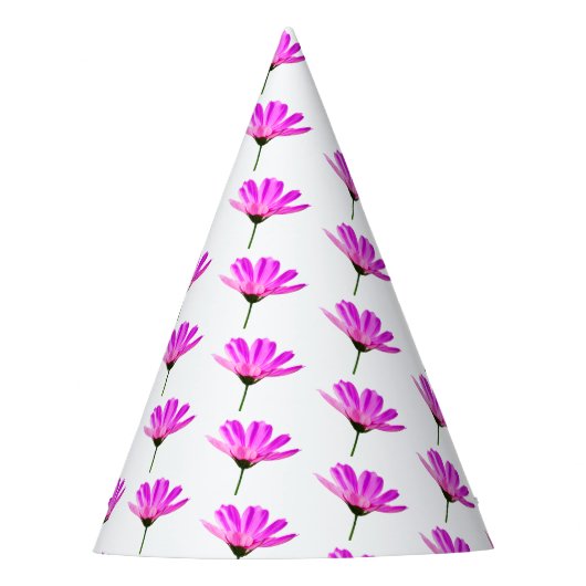 Pink Daisy Feesthoedjes (Voorkant)
