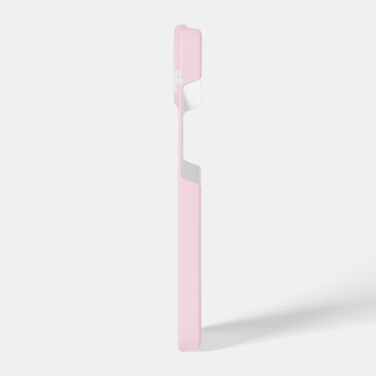 Pink Daisy Floral iPhone Case – Cute Spring Design Hoesje (Linkerkant)