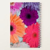 Pink Daisy Floral Registered verpleegster personal Notitieboek (Achterkant)