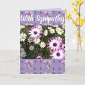 Pink Daisy Flower Floral Congatulation art Kaart (Gele Bloem)