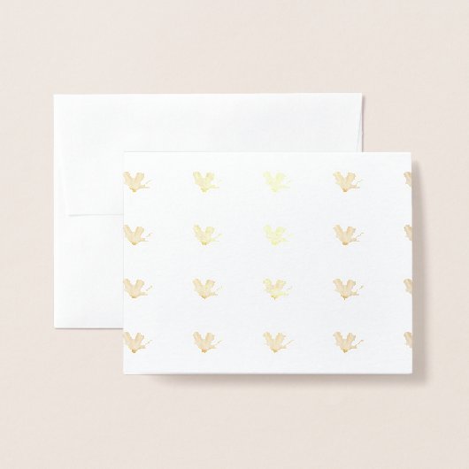 Pink Daisy Folie Kaarten (Voorkant met envelop)