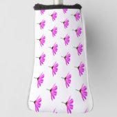 Pink Daisy Golfheadcover (Draai 90)