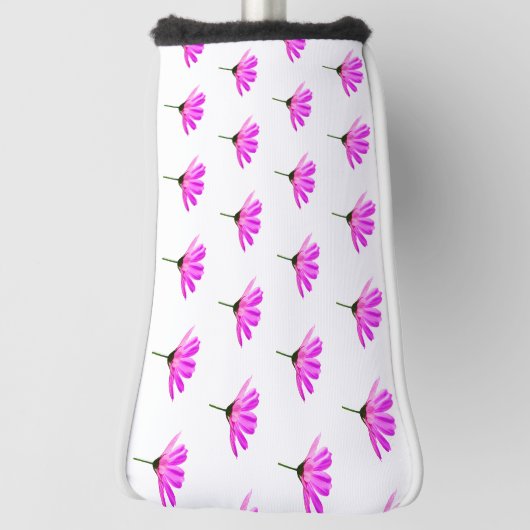 Pink Daisy Golfheadcover (Draai 90)