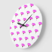 Pink Daisy Grote Klok (Hoek)