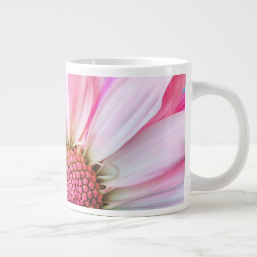 Pink Daisy Grote Koffiekop (Rechts)