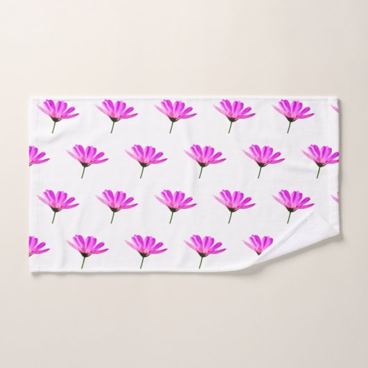 Pink Daisy Handdoek (Handdoek)