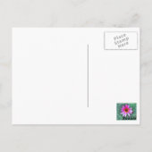 Pink Daisy Ik ben een Survivor Briefkaart (Achterkant)