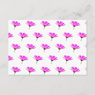 Pink Daisy Informatiekaartje