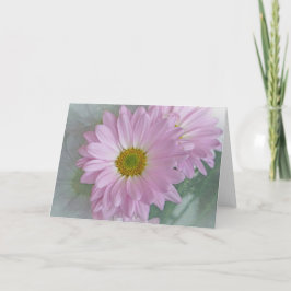 Pink Daisy Kaart