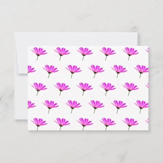 Pink Daisy Kaart (Voorkant)