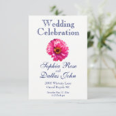 Pink Daisy Kaart (Staand voorkant)