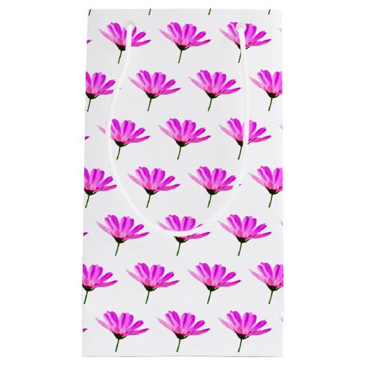 Pink Daisy Klein Cadeauzakje (Voorkant)