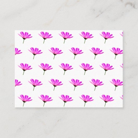 Pink Daisy Kortingskaartje (Voorkant)