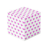 Pink Daisy Kubus (Voorkant hoekig)