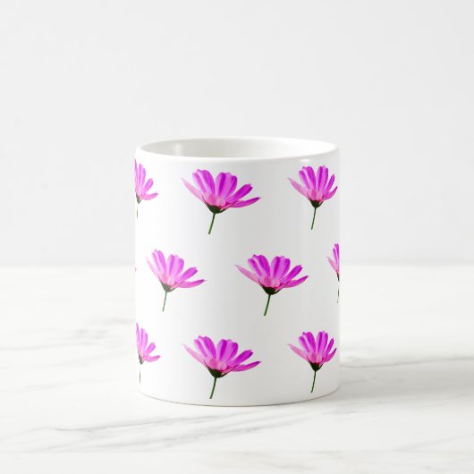 Pink Daisy Magische Mok (Center)