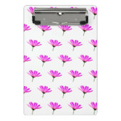 Pink Daisy Mini Klembord (Voorkant)