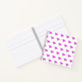 Pink Daisy Notitieboek (Binnen)