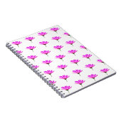 Pink Daisy Notitieboek (Rechterzijde)