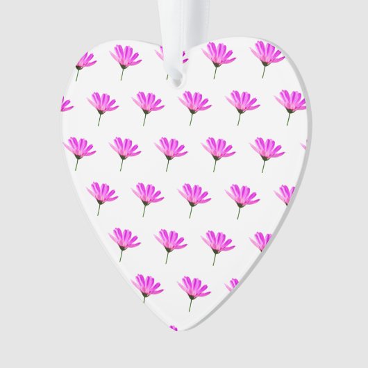 Pink Daisy Ornament (voorkant)