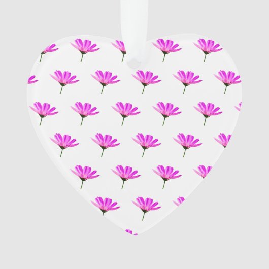 Pink Daisy Ornament (voorkant)